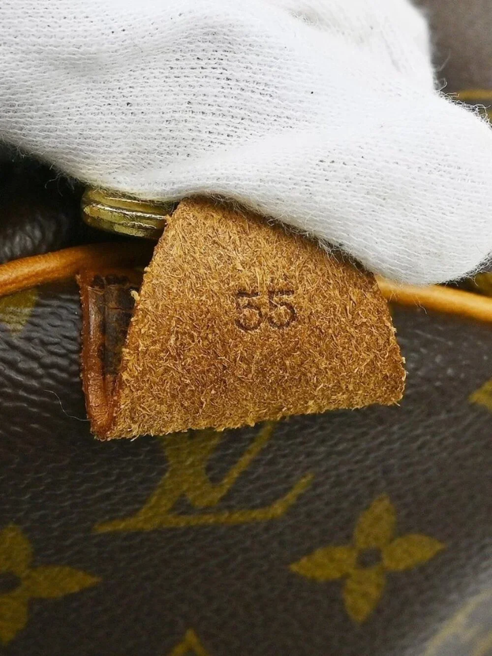 Best05 LOUIS VUITTON KEEPALL 55 TRAVEL HANDBAG MONOGRAM